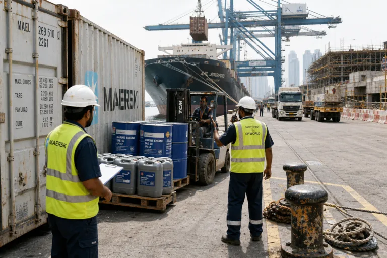 How GCC Shipping Lanes and Port Expansions Are Supercharging Marine Lubricants Demand GCC