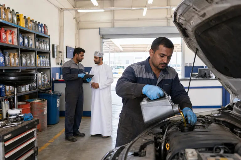 Premium Lubricant Brand GCC: Winning High-margin Workshops and Quick-lube