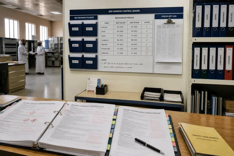 Audit-ready GHS Safety Data Sheets for Lubricants in the GCC: What Blenders and Importers Must Fix Now