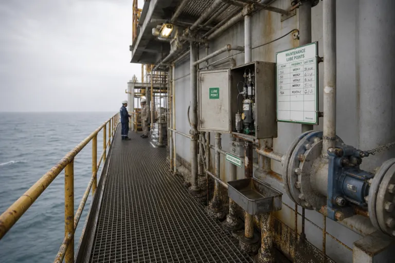 Offshore Rig Lubricants in the Arabian Gulf: Tough Specs for Splash Zones, Salt, and Sour Service