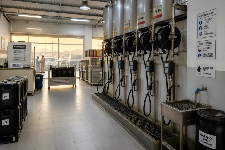Bulk and Refill Systems That Cut Waste and Costs in GCC Lubricant Retail