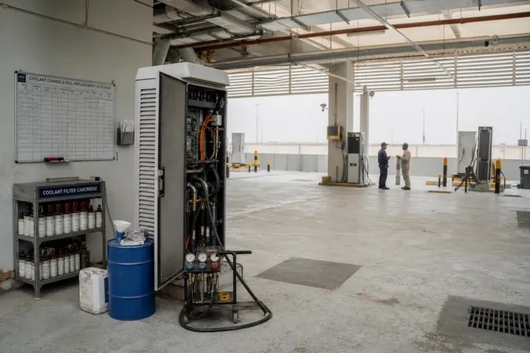 Keeping DC Fast Chargers Cool in the Gulf: The Rising EV Charging Station Cooling Fluid GCC Opportunity
