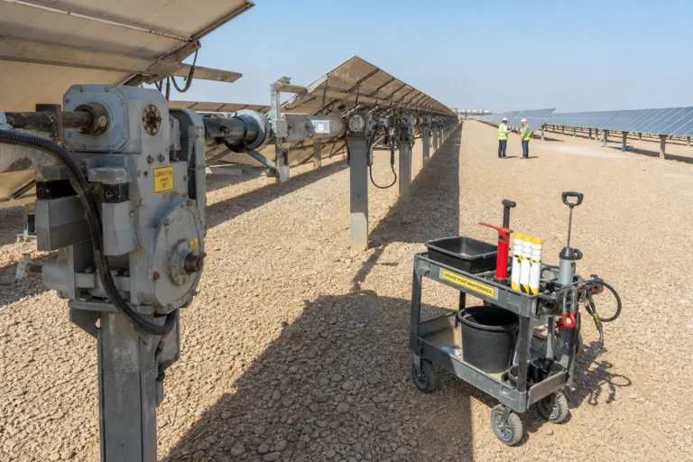 Lubricants Behind the Panels: The Hidden Maintenance Story in Solar Farm Lubricants Saudi Arabia