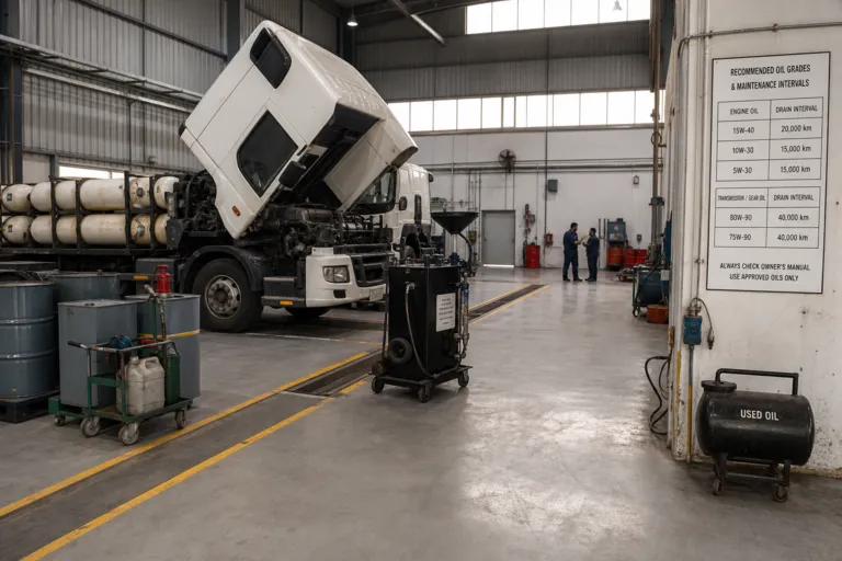 CNG and LNG Truck Fleets in the Middle East: The New Engine Oil Specification Challenge