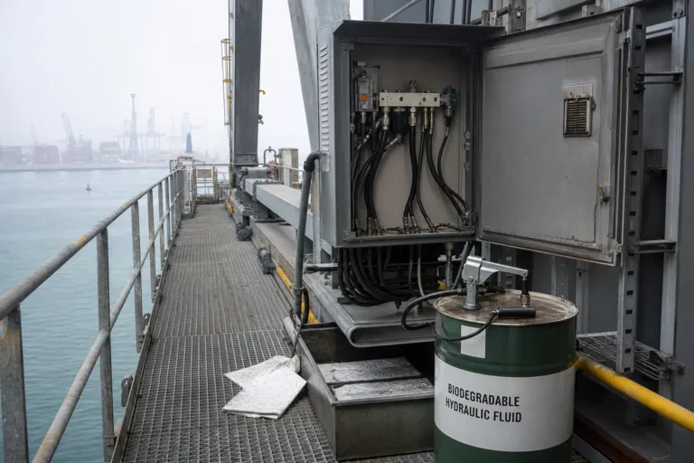 Safer Operations Near Water: Environmentally Acceptable Hydraulic Fluids for GCC Coastal and Port Sites